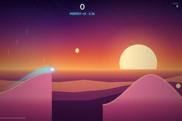 Dune Glide, a JoyArc original browser game